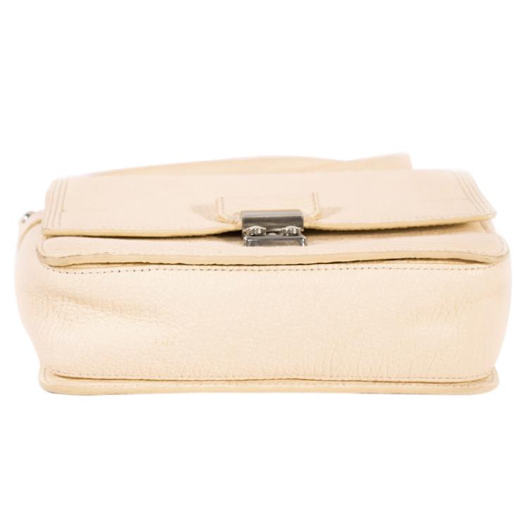 Pre Owned Phillip Lim Beige Pashli Mini Messenger