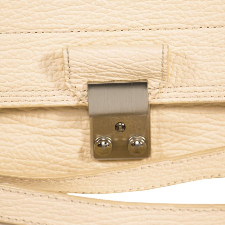Pre Owned Phillip Lim Beige Pashli Mini Messenger