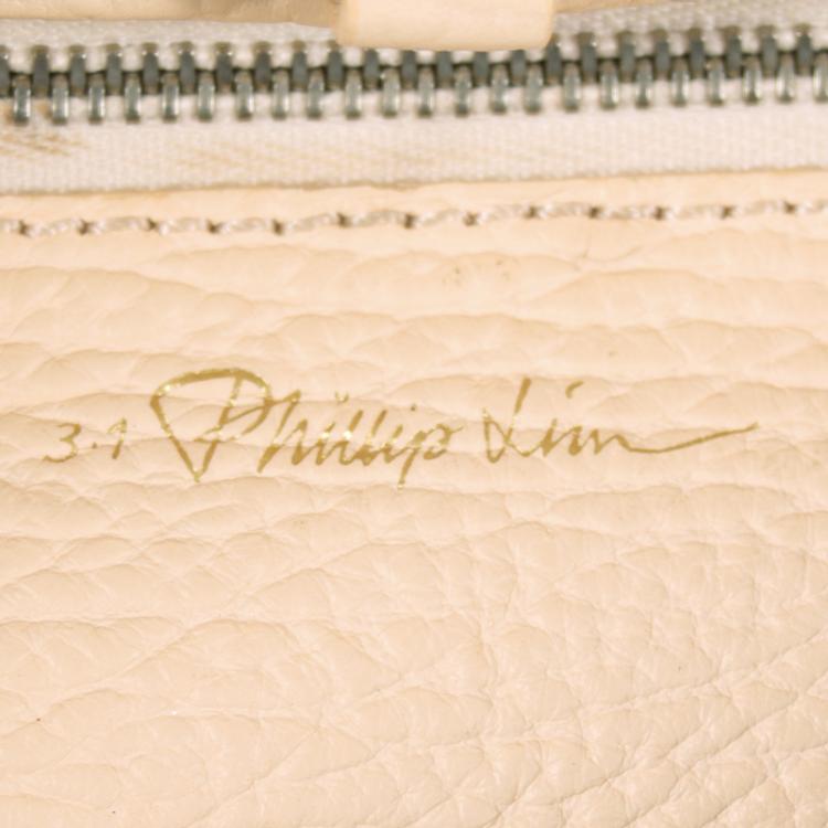 Pre Owned Phillip Lim Beige Pashli Mini Messenger