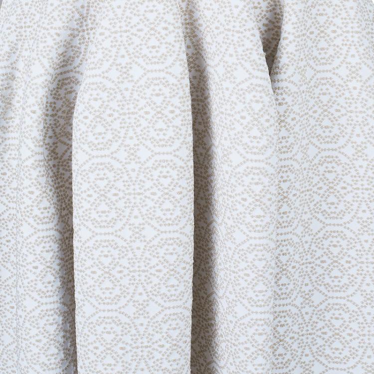 مملوكة مسبقًا Azzedine Alaia Off-White Print Flare Dress M