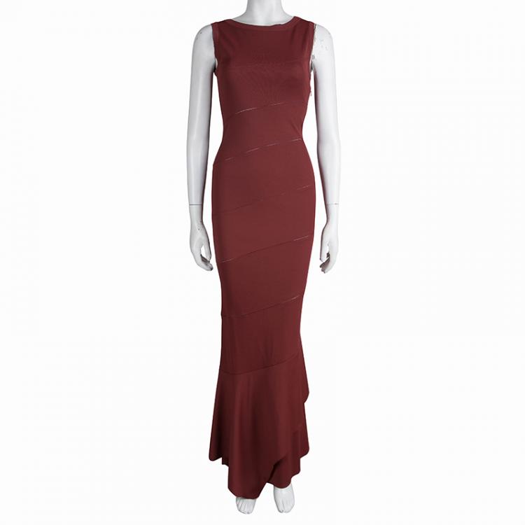 alaia maxi dress