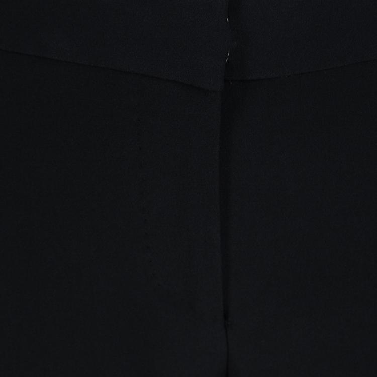 Pre Owned Alexander McQueen Black Tailored Trousers S