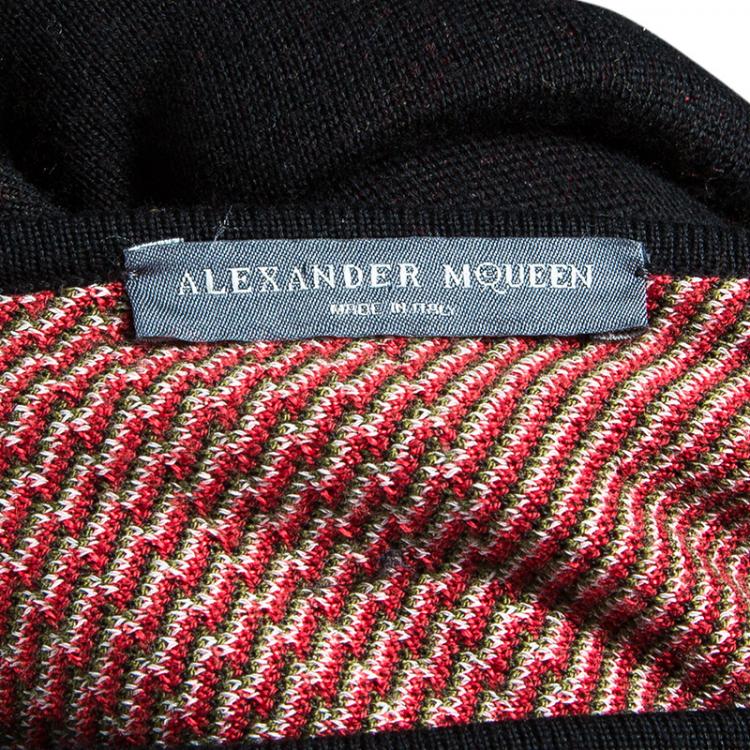 Pre Owned Alexander McQueen Floral Fit & Flare Dress XS