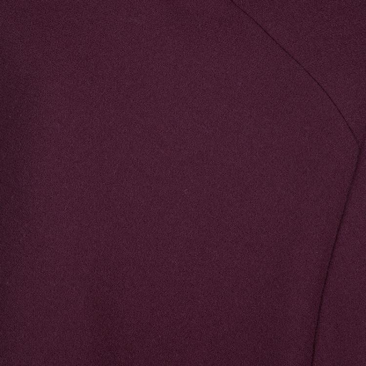 Pre Owned Alexander McQueen Burgundy A-Line Dress S