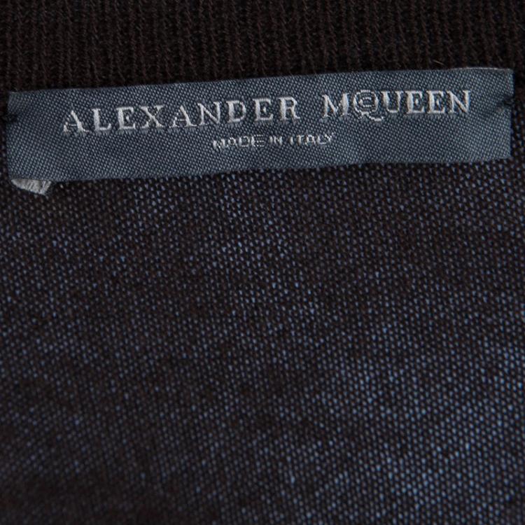 Pre Owned Alexander McQueen Brown Cashmere Bolero and Top Set S/M