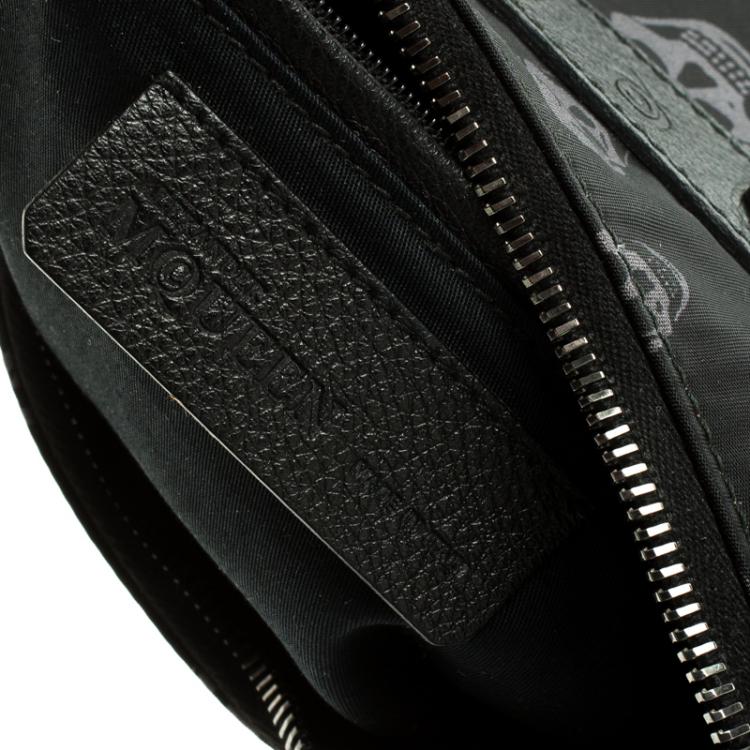 alexander mcqueen black skull clutch