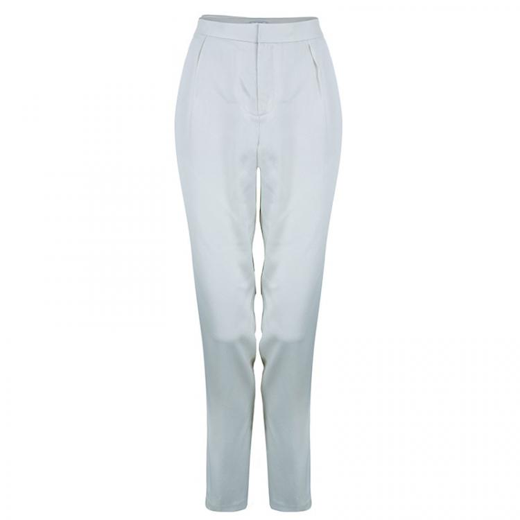 Pre Owned T By Alexander Wang Off-White Tailored Suit M/L