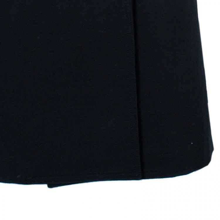 Pre Owned Alexander Wang Fleece Sleeve Long Coat M