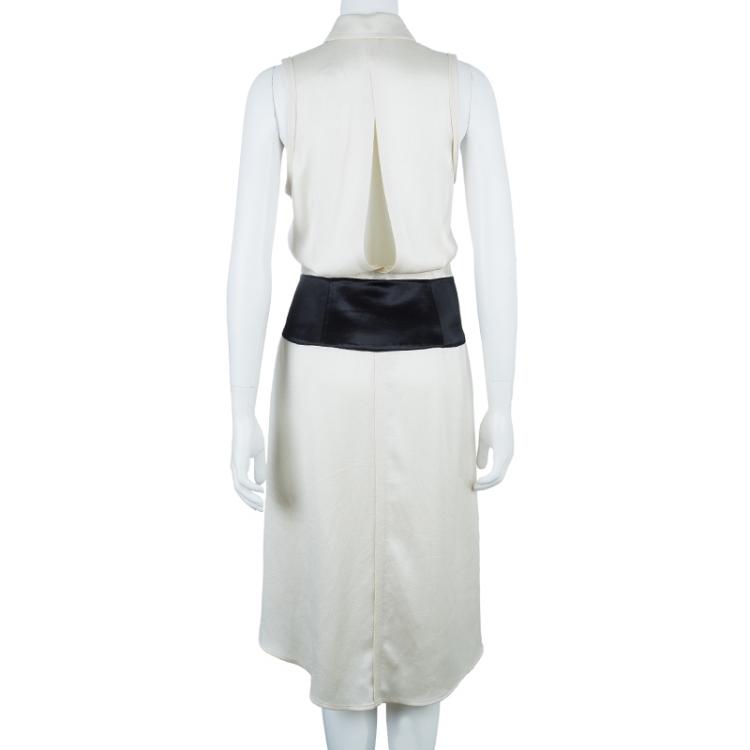 Pre Owned Alexander Wang Off-white Shirt Dress M
