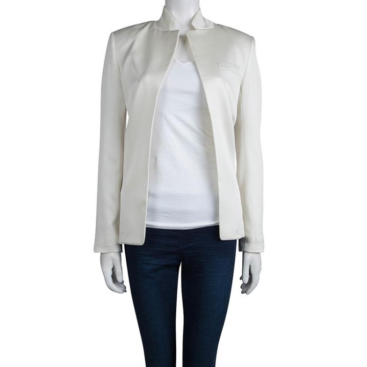 Pre Owned T by Alexander Wang Cream  Tailored Blazer S