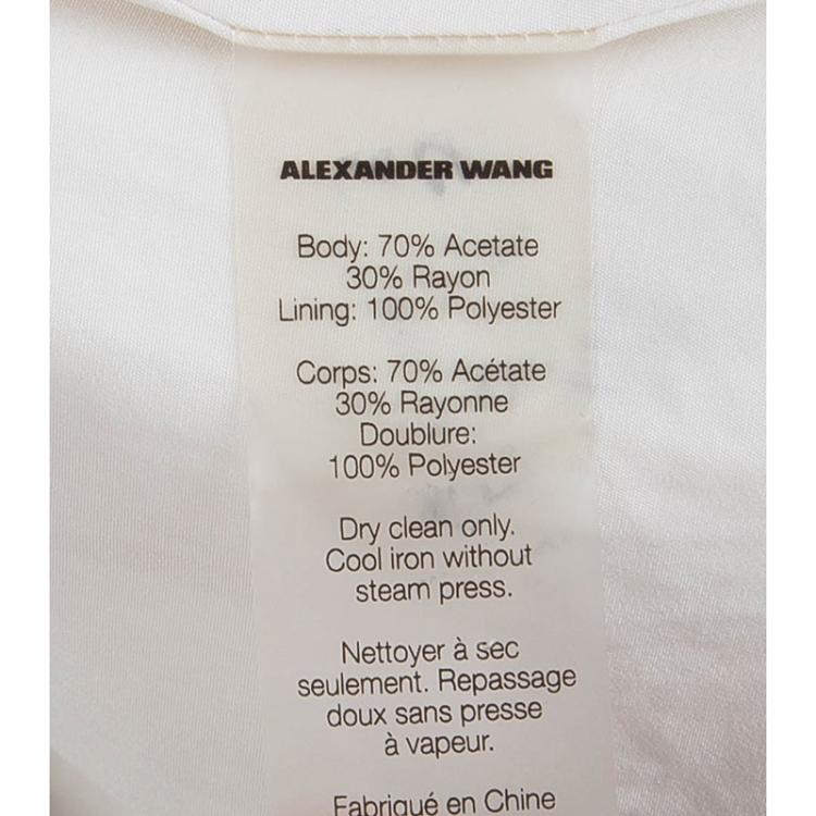 Pre Owned T by Alexander Wang Cream  Tailored Blazer S