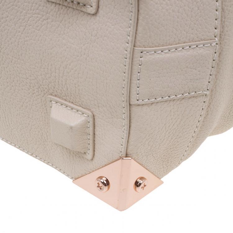 Pre Owned Alexander Wang Beige Leather Large Emile Tote