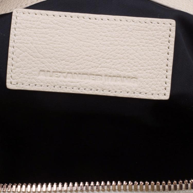 Pre Owned Alexander Wang Beige Leather Large Emile Tote