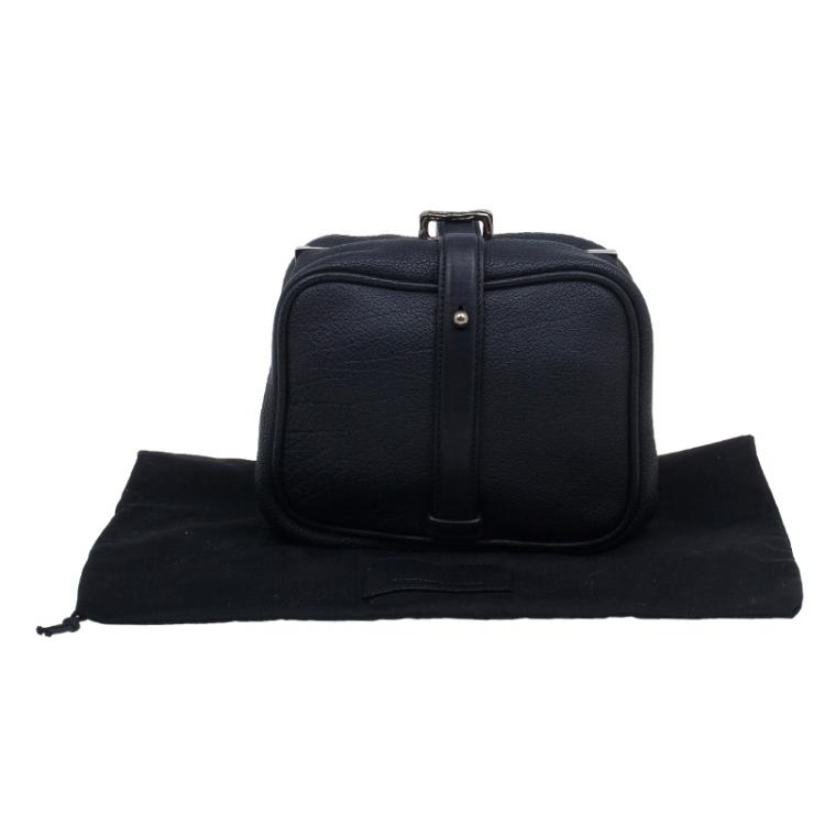 Pre Owned Alexander Wang Black Leather Dionne Frame Clutch