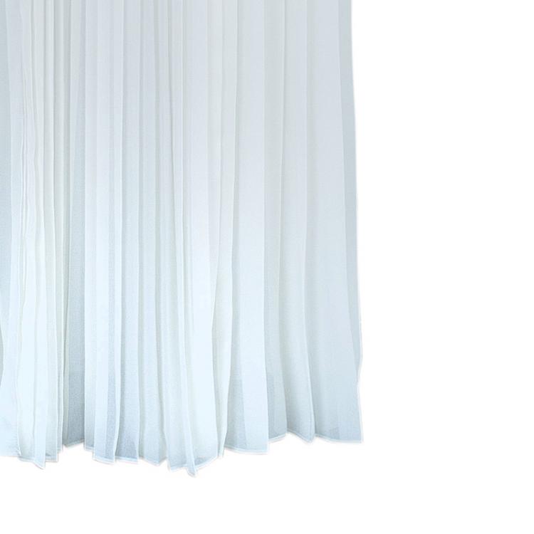 Pre Owned Alice by Temperley White Long Rose Pleated Dress M