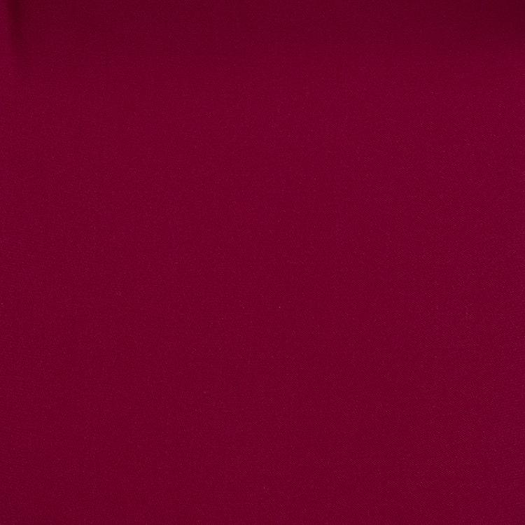 Pre Owned Alice + Olivia Burgundy Silk Pleated Sleeveless Top XS