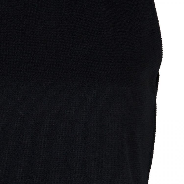 Pre Owned Alice+Olivia Pire Black Crop Top S