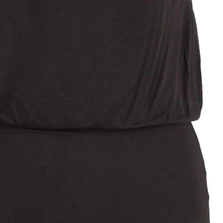 مملوكة مسبقًا Alice + Olivia Base rown Smocked-Waist Dress XS