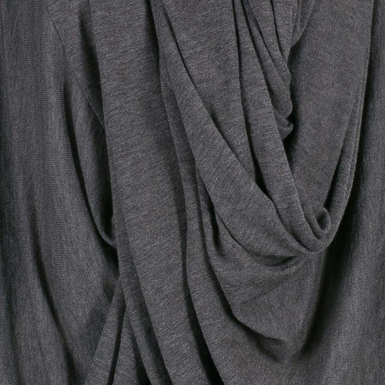 Pre Owned Alice + Olivia Drape Wrap Around Knit Cardigan XS