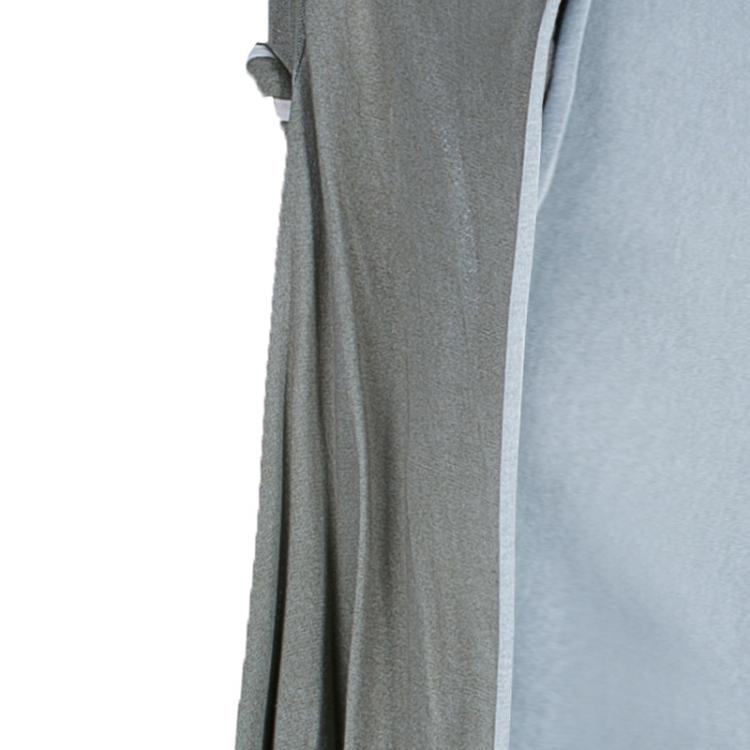 Pre Owned Alice + Olivia Grey Knit Cardigan S