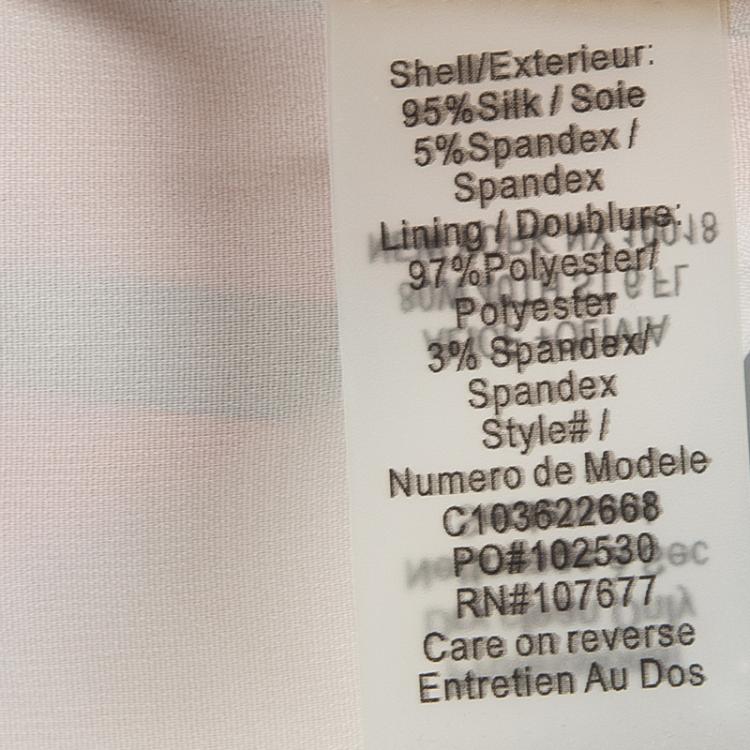 Pre Owned Alice + Olivia Multicolor Silk Dress M