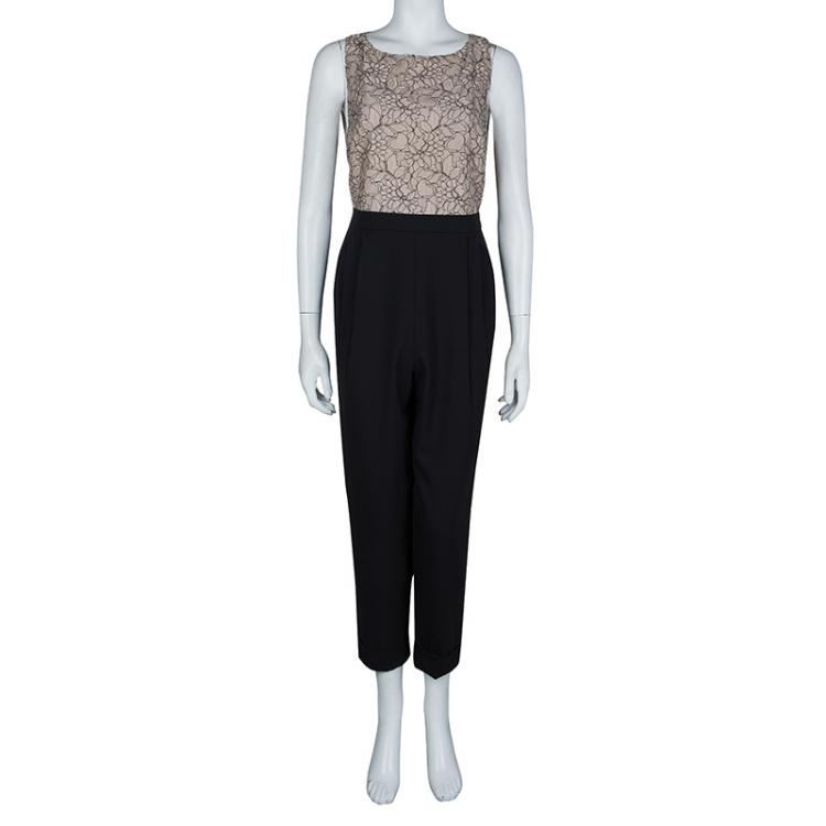 Alice and olivia lace jumpsuit online