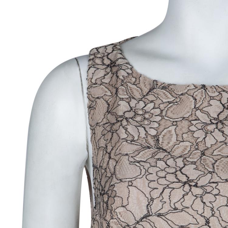 Pre Owned Alice + Olivia Lace Bodice Jumpsuit L