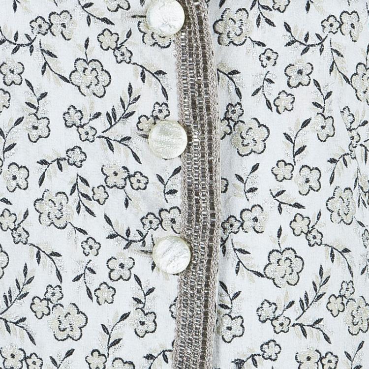 Pre Owned Armani Collezioni Monochrome Two-Button Jacket M