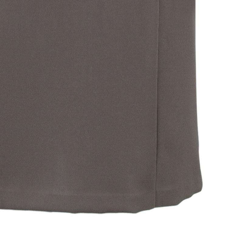Pre Owned Armani Collezioni Grey Dress L