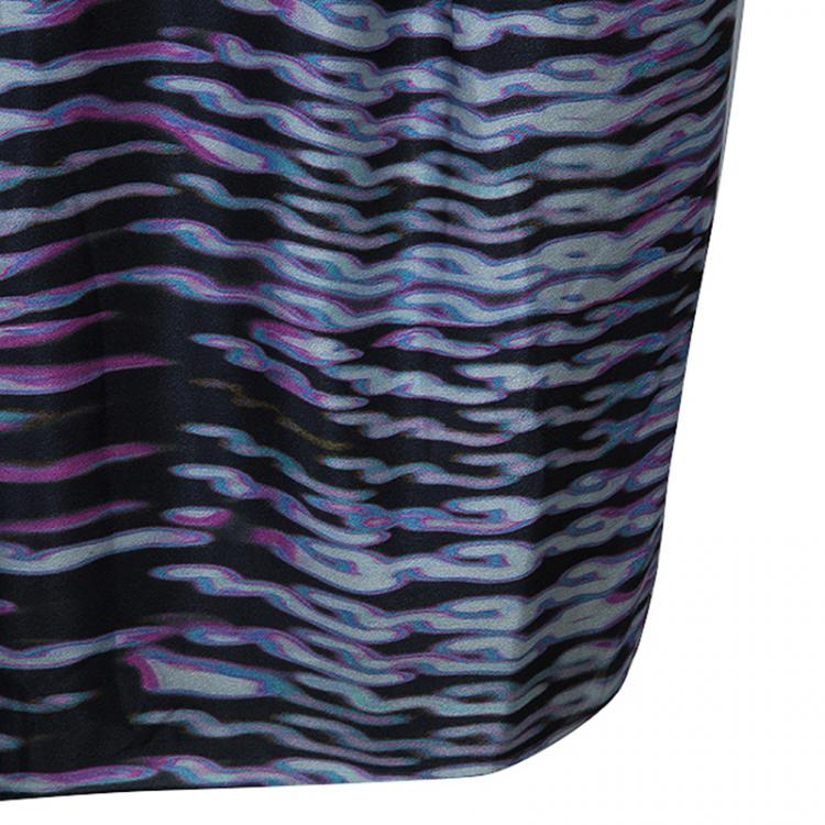 Pre Owned Armani Collezioni Multicolor Bow Dress M