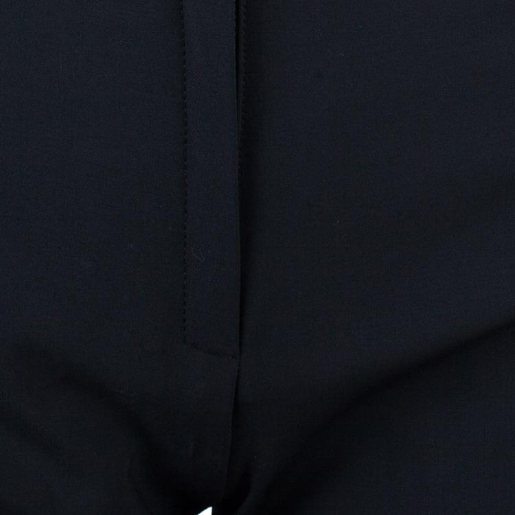 مملوكة مسبقًا Balenciaga Black Classic Boyish Flare Trousers S