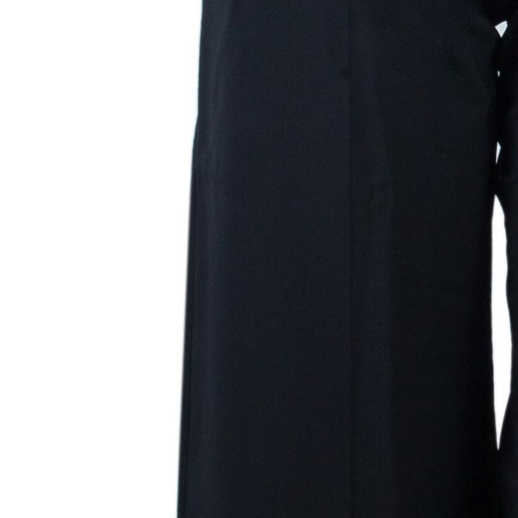 مملوكة مسبقًا Balenciaga Black Classic Boyish Flare Trousers S