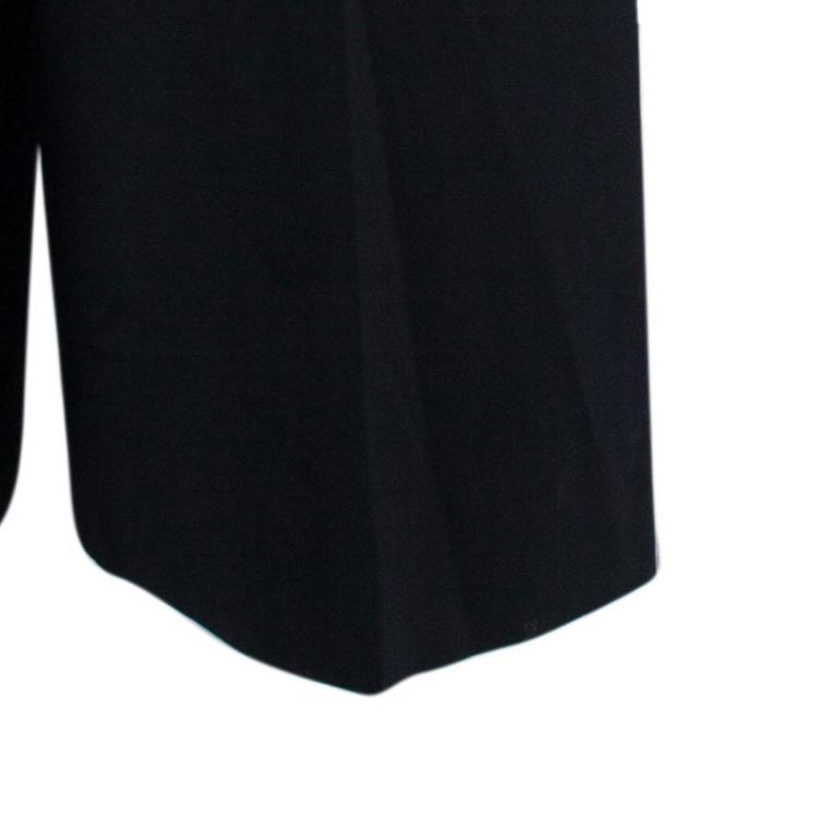 مملوكة مسبقًا Balenciaga Black Classic Boyish Flare Trousers S