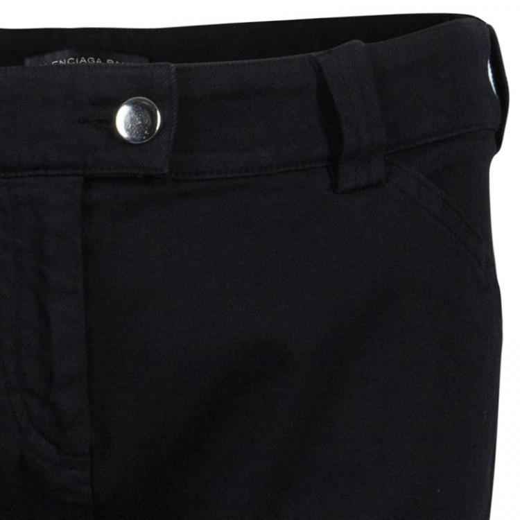Pre Owned Balenciaga Black Jeans L