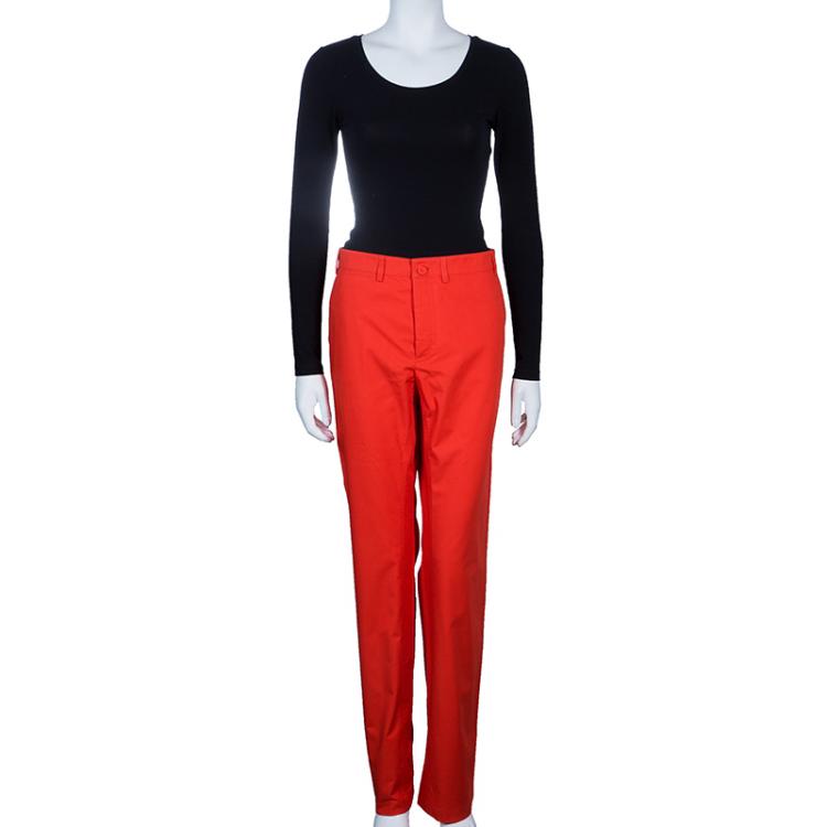 Balenciaga pants sales womens red