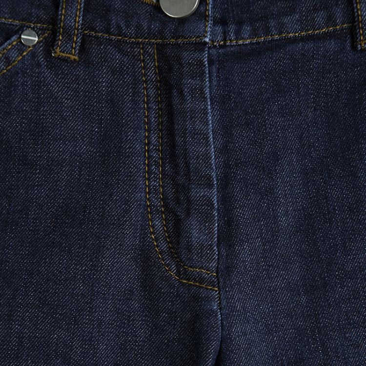 Pre Owned Balenciaga Indigo Dark Wash Denim Skinny Jeans S