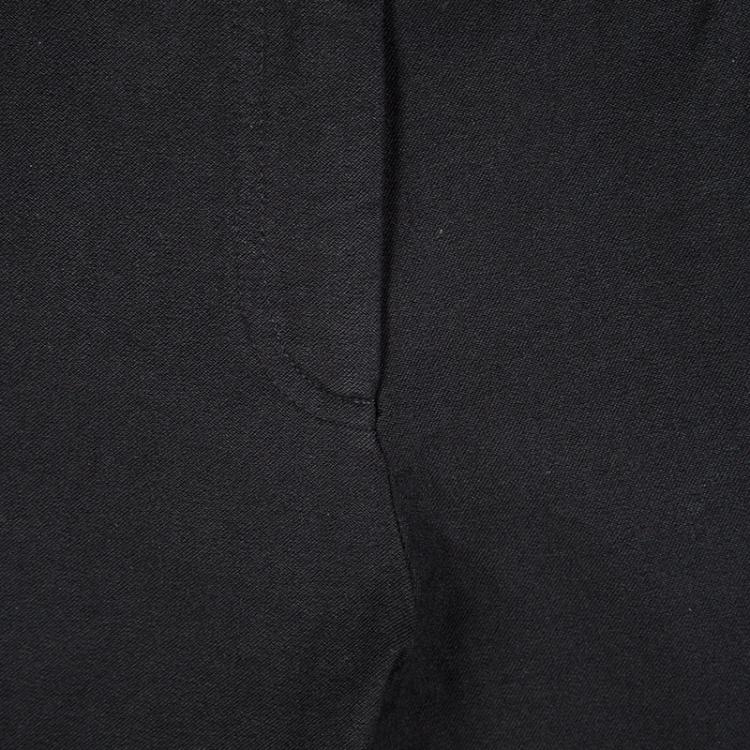 Pre Owned Balenciaga Black Skinny Fit Pants S