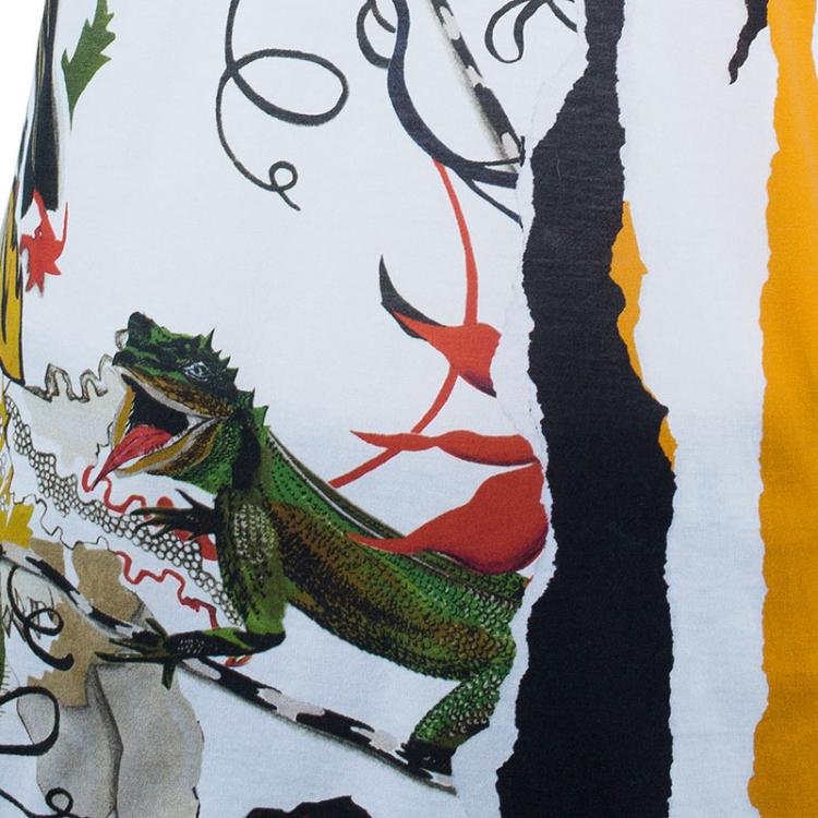 Pre Owned Balenciaga Multicolor Printed T-Shirt L