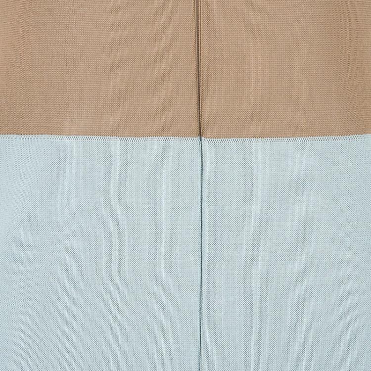 Pre Owned Balenciaga Colorblock Sleeveless Dress M
