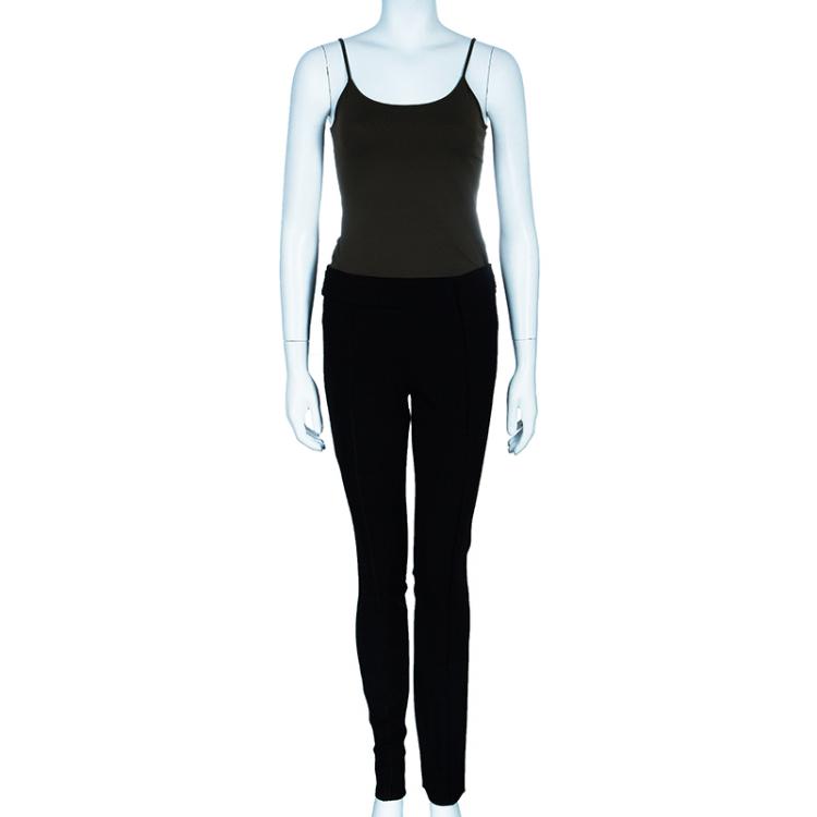Pre Owned Balenciaga Black Tailored Trousers S