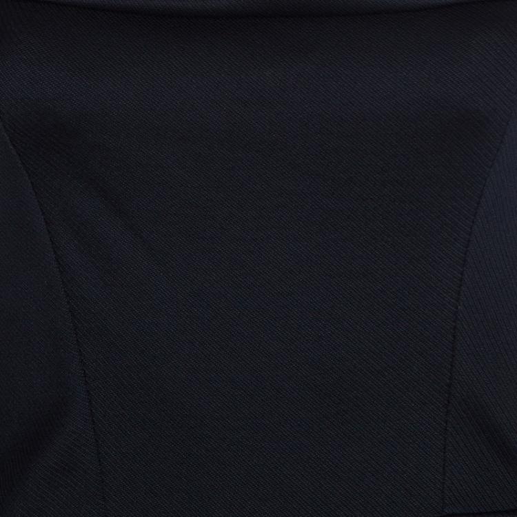 Pre Owned Balenciaga Black Bodycon Sleeveless Dress M