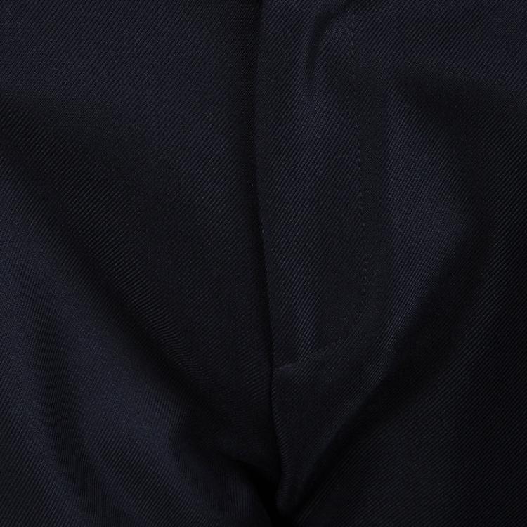 Pre Owned Balenciaga Navy Blue Cargo Pocket Detail Trousers M