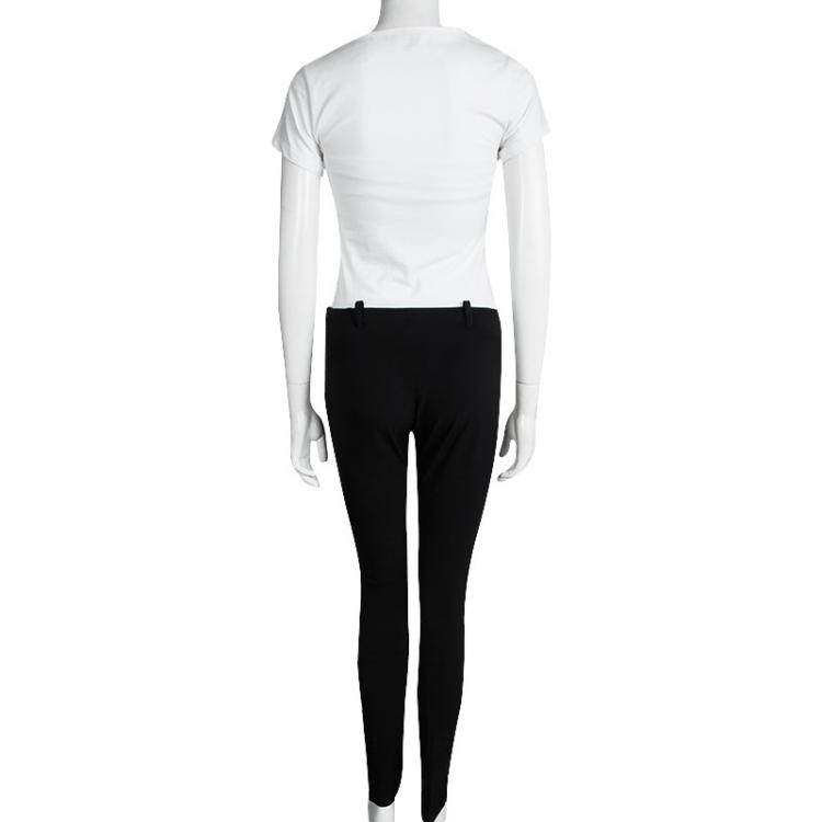 Pre Owned Balenciaga Black Tailored Pants S