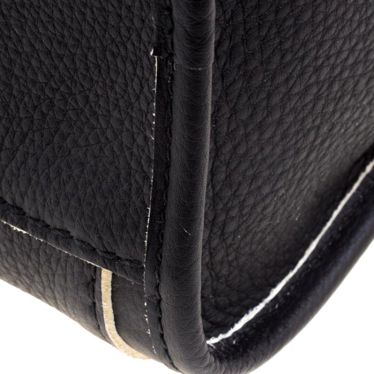 Pre Owned Balenciaga Black Leather Classic Highlight City Tote