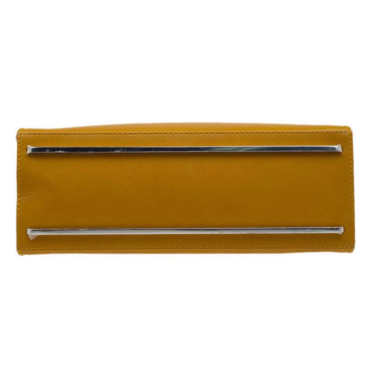 Pre Owned Balenciaga Tan Leather Vintage Lady Spirit Top handle Bag