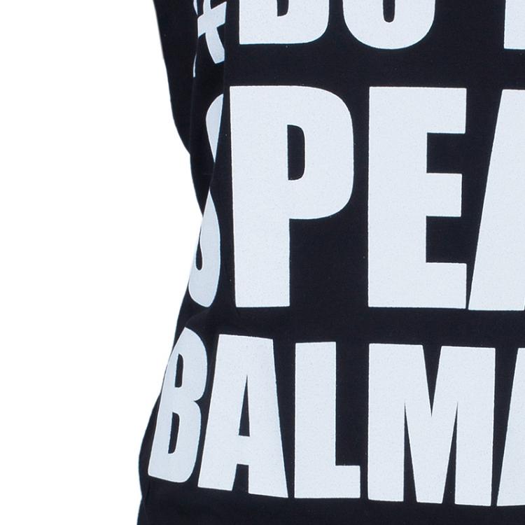 مملوكة مسبقًا Balmain Do you Speak Balmain Muscle Tee M