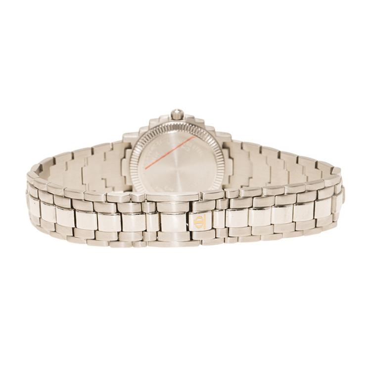 مملوكة مسبقًا Baume & Mercier Gold Stainless Steel Riviera Women's Wristwatch 26MM