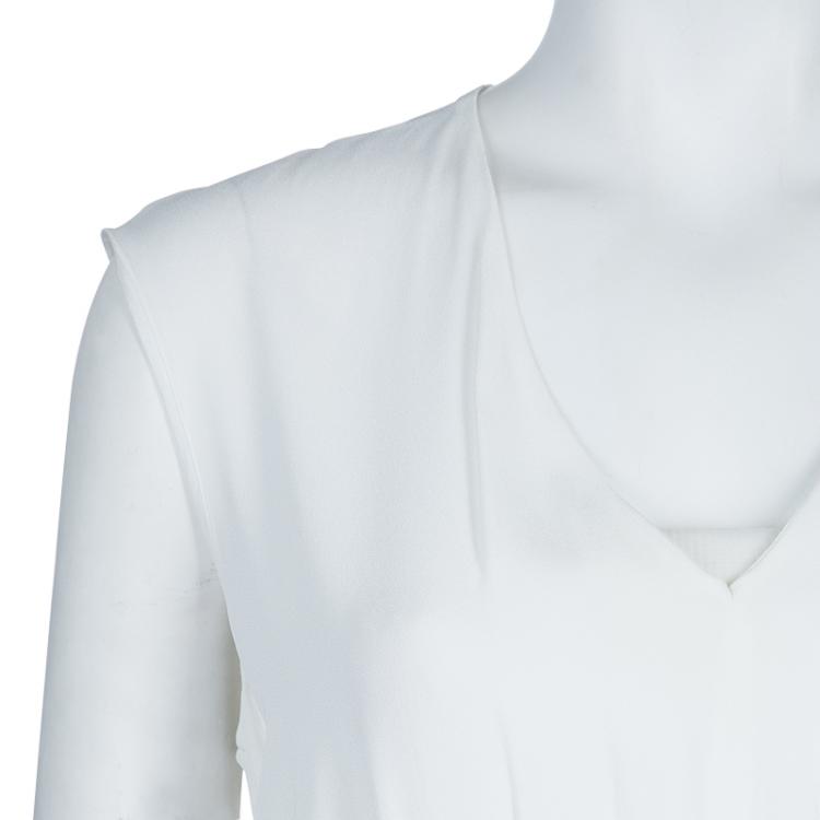 Pre Owned Boss by Hugo Boss White Blouse M
