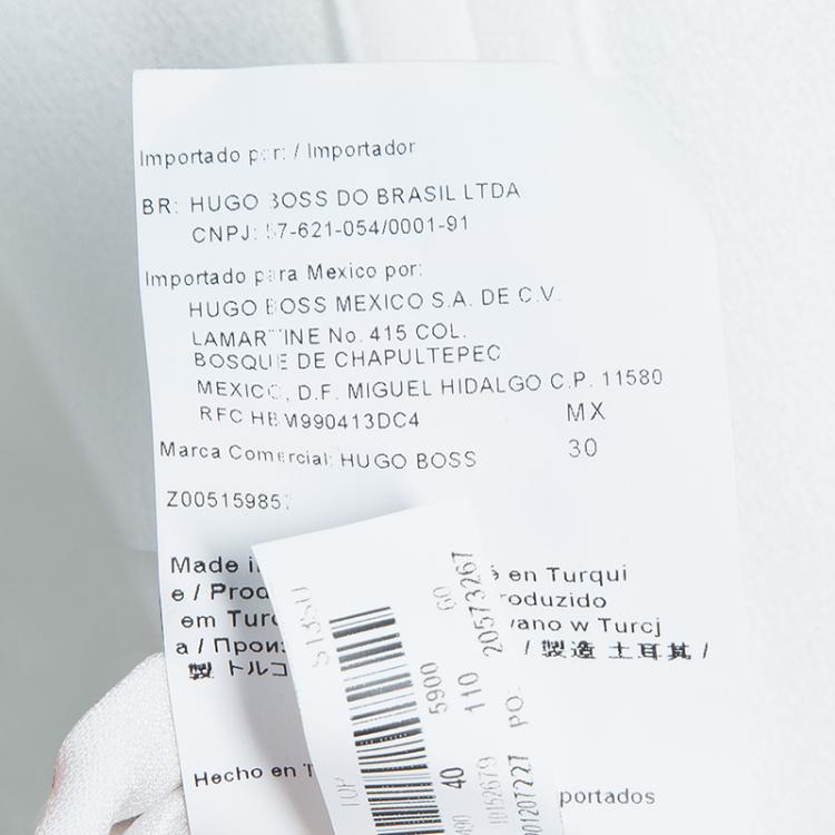 Pre Owned Boss by Hugo Boss White Blouse M