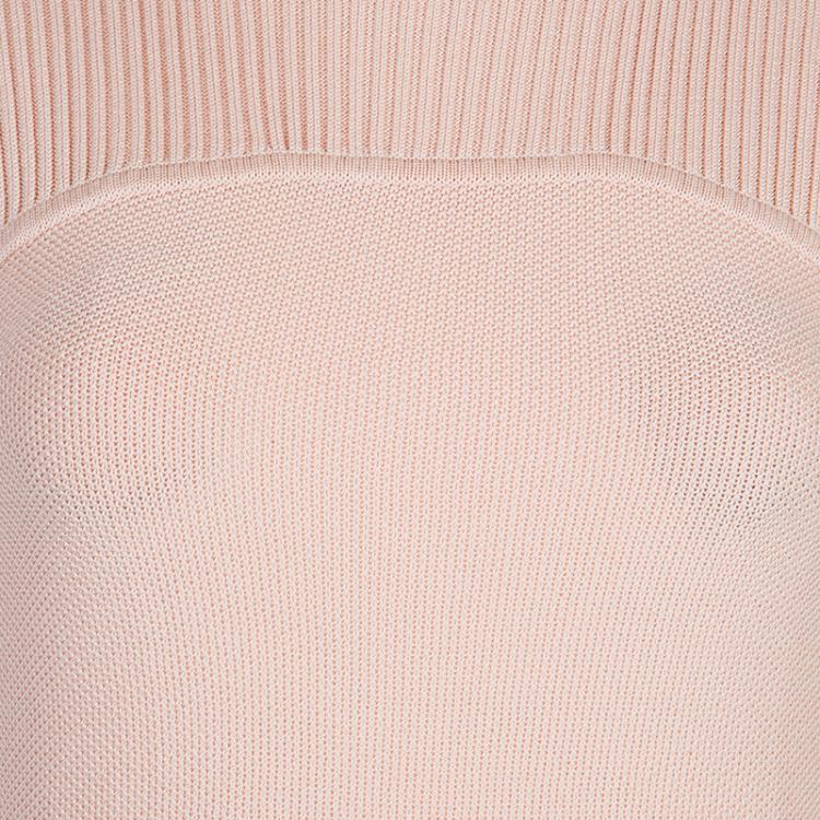 Pre Owned Boss by Hugo Boss Pink Wool Dress XS